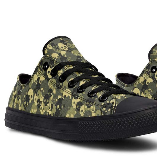 Zapatillas de Lona Estampado Pareja - Diseño Bajo