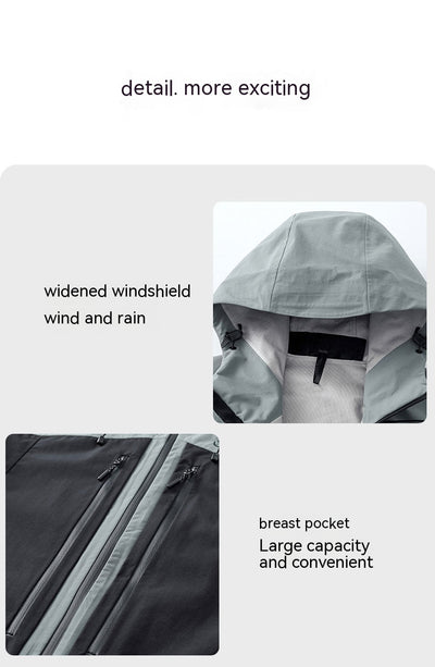 Chaqueta Impermeable Cortaviento con Tecnología Transpirable - Image 12