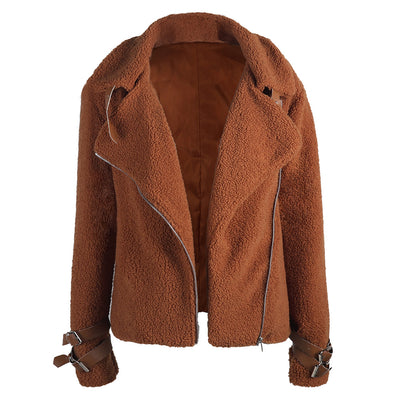 Abrigo Suéter Teddy Peluche para Mujer - Image 7
