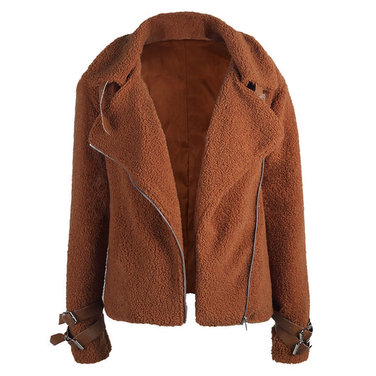 Abrigo Suéter Teddy Peluche para Mujer - Image 7