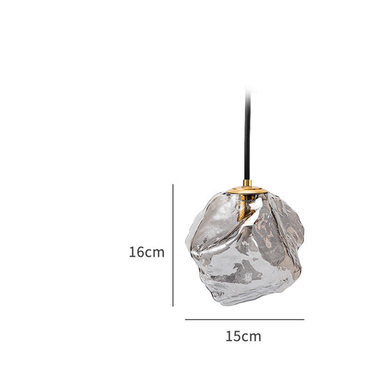 Lámpara Colgante Minimalista de Cristal para Restaurante - Image 9