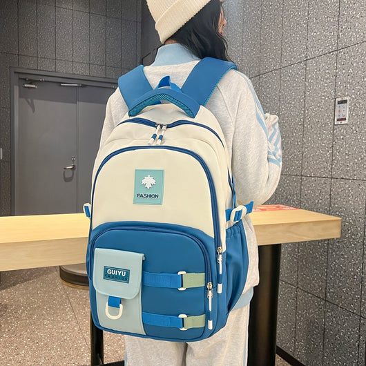 Mochila Escolar de Gran Capacidad para Estudiantes