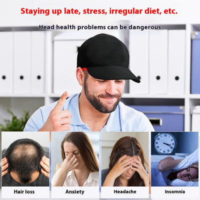 Gorra con Tecnología Infrarroja para Crecimiento y Cuidado del Cabello - Image 6