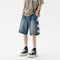 Jeans Vintage para Hombre con Parches de Estrella