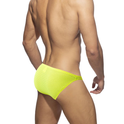 Calzoncillos Tipo U de Malla Elástica con Diseño Convexo para Hombre - Image 4