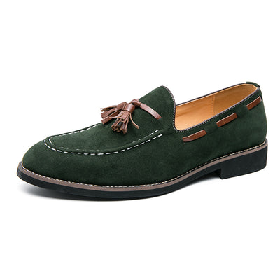 Mocasines de Ante para Hombre Talla Grande con Flecos - Cómodos y Elegantes - Image 9
