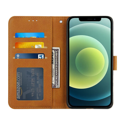 Funda para Celular con Patrón de Piel y Soporte de Tarjetas - Image 9