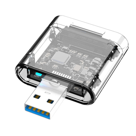 Caja Protectora para Disco Duro Móvil USB - Diseño Transparente y Creativo - Image 5