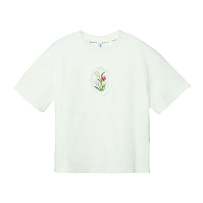 Camiseta Suelta de Color Liso - Comodidad Versátil - Image 15