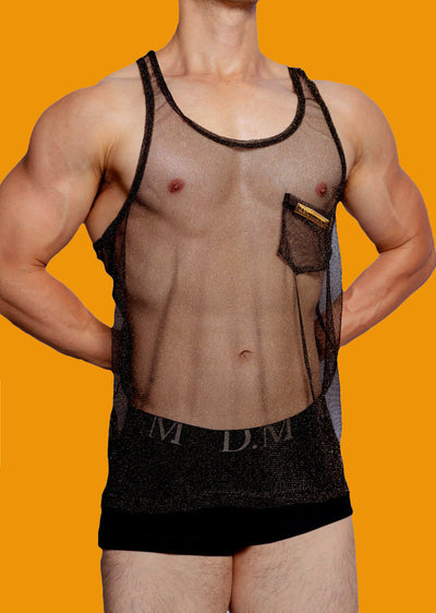 Musculosa Hombre Malla Poliéster Transpirable Diseño Moderno - Image 18