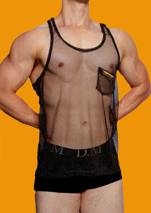 Musculosa Hombre Malla Poliéster Transpirable Diseño Moderno - Image 18