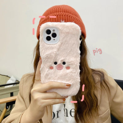 Funda para Celular Osito Cerdo Silicona Suave - Image 9