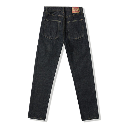 Jeans Slim Rojo Intenso de Corte Clásico - Image 4