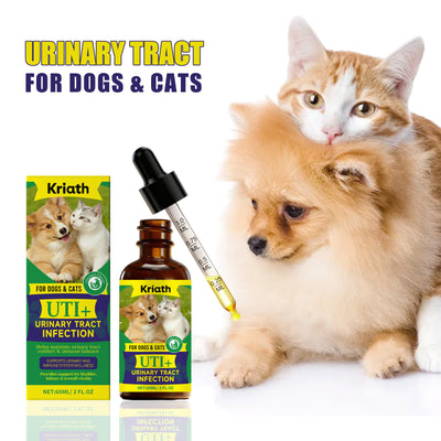Gotas de Salud Urinaria para Gatos y Perros