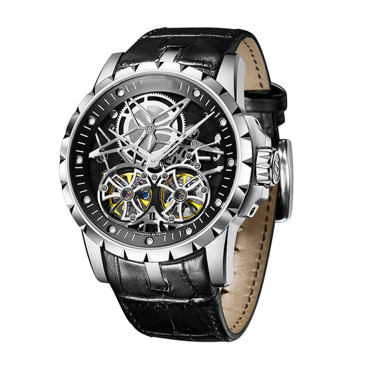 Reloj Mecánico Automático para Hombre con Diseño Calado - Image 6