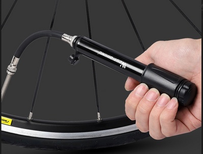 Bomba de Aire Portátil de Alta Presión para Bicicleta con Manguera - Image 12