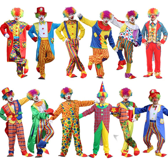 Disfraz de Payaso para Adultos y Niños - Traje Completo para Escenario
