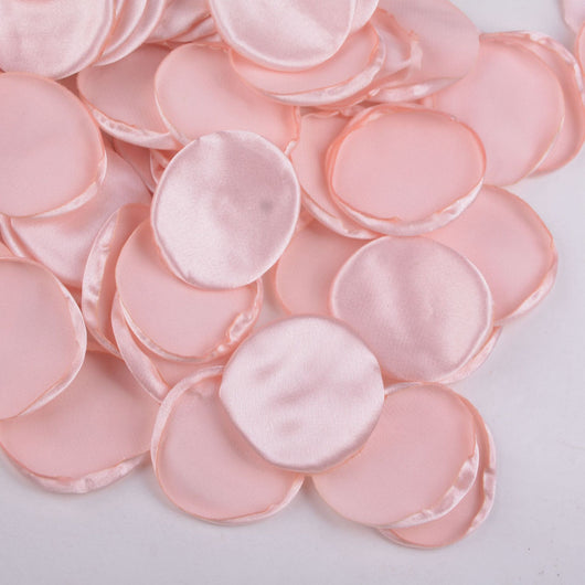 Pétalos de Rosa de Seda 4cm con Borde Quemado - Polvo Luminoso para Bodas - Image 7