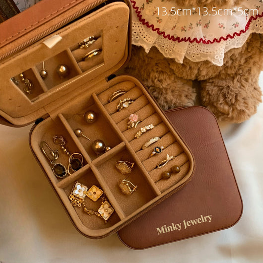 Caja de Almacenamiento Vintage para Joyas de Gran Capacidad - Image 7
