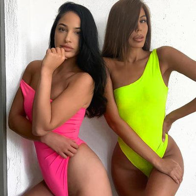 Traje de Baño Reductor Sin Mangas de Una Pieza - Image 21
