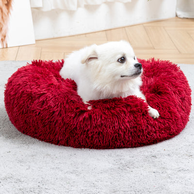 Cama Donut para Perros - Cómoda Felpa Suave Lavable - Image 43