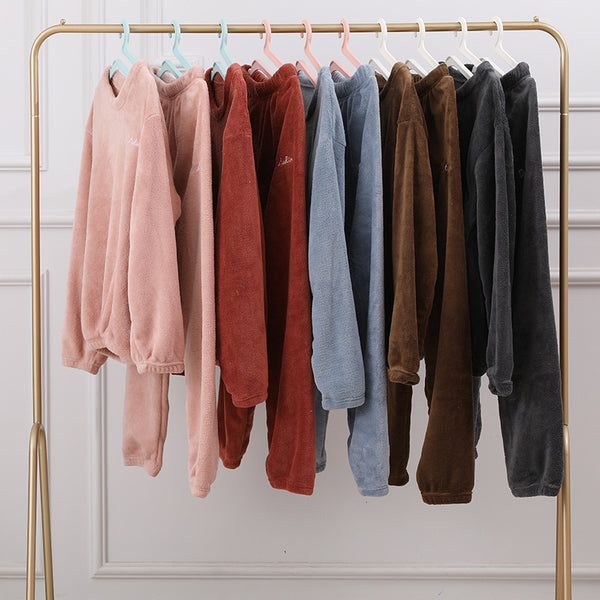 Pantalones Sueltos Cómodos para Casa y Ocio - Conjunto Cálido Informal