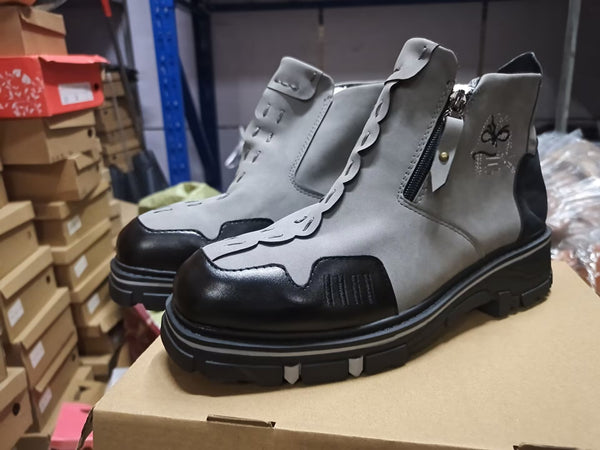 Botas Martin de Caballero Talla Grande con Cierre Lateral y Punta Redonda - Image 6