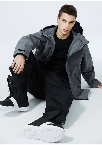 Traje de Esquí Unisex Impermeable y Cortaviento con Doble Capa Térmica - Image 13