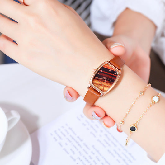 Reloj de Pulsera Cuadrado Elegante con Correa de Poliuretano - Image 21