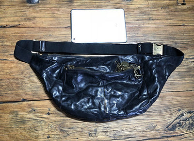 Bolsa de Pecho en Cuero Genuino First Layer para Hombre - Image 13