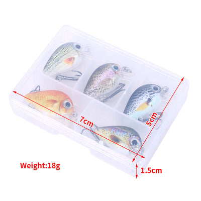 Set de 5 Señuelos Miniatura 1.5G para Pesca de Precisión - Image 10