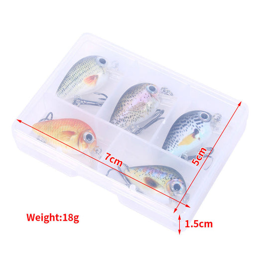 Set de 5 Señuelos Miniatura 1.5G para Pesca de Precisión - Image 10