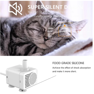 Fuente de Agua Automática para Mascotas con Flujo Ajustable - Image 2