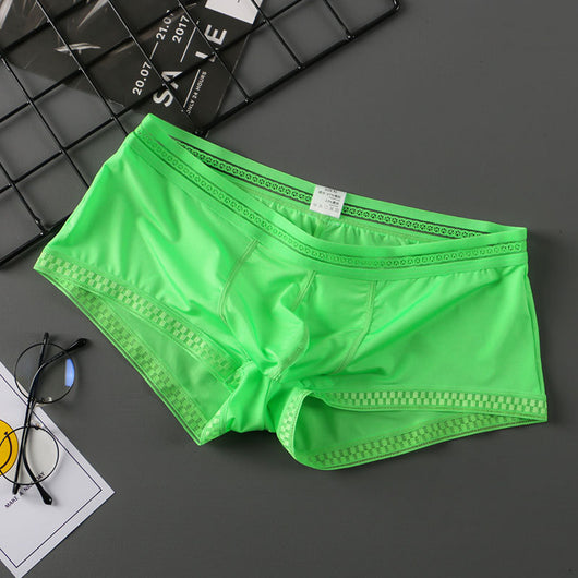 Bóxer Translúcido Ice Silk para Hombre - Fresco y Sexy - Image 33