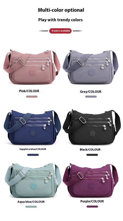 Bolsa Mensajera Unisex Nylon Ligera - Diseño Minimalista y Funcional - Image 12