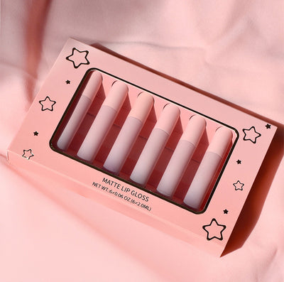Set de Labiales Mate Aterciopelado de Larga Duración sin Transferencia - Image 15