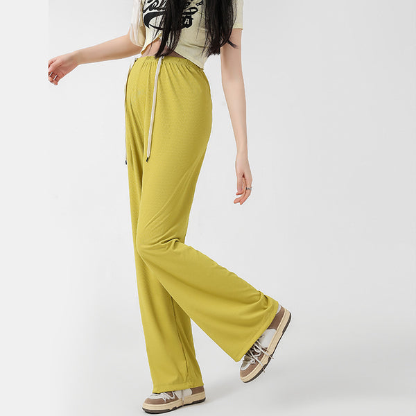 Pantalones Premamá Cómodos de Pierna Ancha sin Cintura Ajustable - Image 6