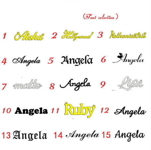 Aretes Personalizados con Nombre de Acero Inoxidable para Mujer - Image 8