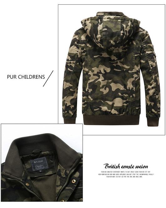 Chaqueta Urbana de Camuflaje para Hombre - Image 13