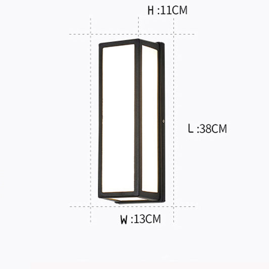 Lámpara de Pared Exterior Aluminio - Iluminación Frontal Villa - Image 2