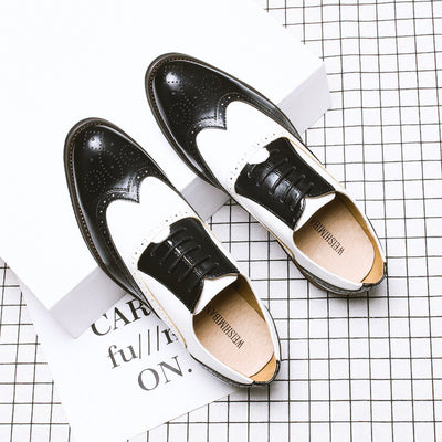 Zapatos de Vestir Ejecutivos British Tallados para Hombre - Image 3