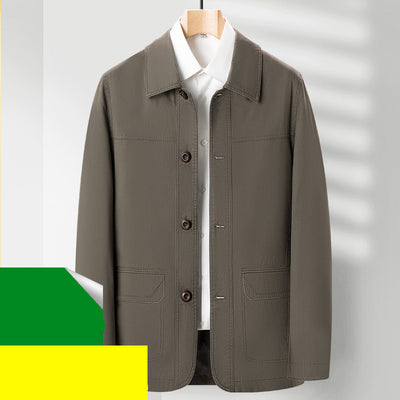 Camisa Casual de Solapa para Hombre Adulto - Primavera y Otoño - Image 3