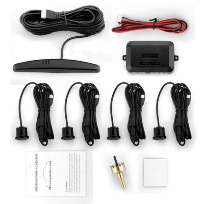 Sensor de Estacionamiento LED Lunar con 4 Sondas y Alarma Sonora - Image 3