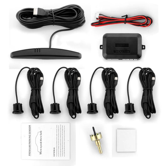 Sensor de Estacionamiento LED Lunar con 4 Sondas y Alarma Sonora - Image 3