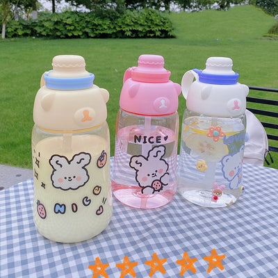 Vaso Térmico Grande con Popotes - Diseño Verano Adorable - Image 14