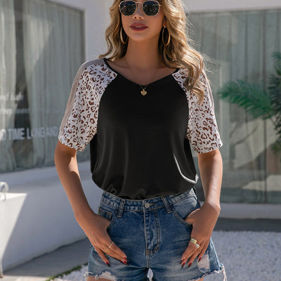 Blusa Raglan con Bloques de Color Estampados - Image 15