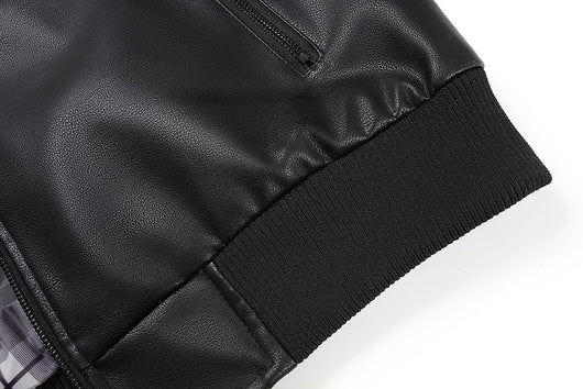 Chaqueta de Cuero para Hombre Primavera Otoño - Image 10