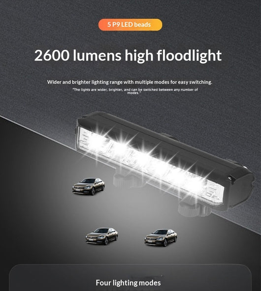 Luz Delantera LED de Aleación de Aluminio para Bicicleta - Image 15