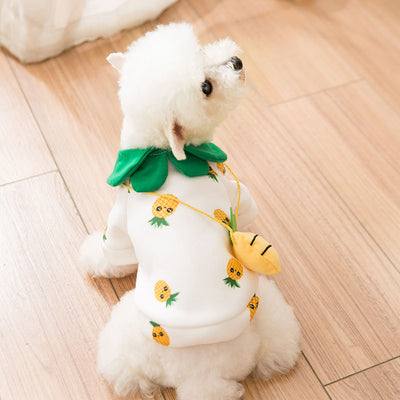 Ropa para Perro Piña Transpirable - Diseño Adorable - Image 8