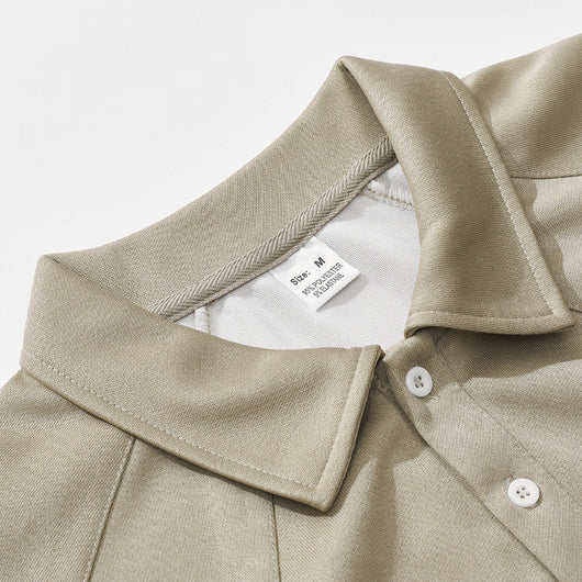 Polo Casual de Cuello Clásico para Hombre - Diseño Versátil Primavera Otoño - Image 26